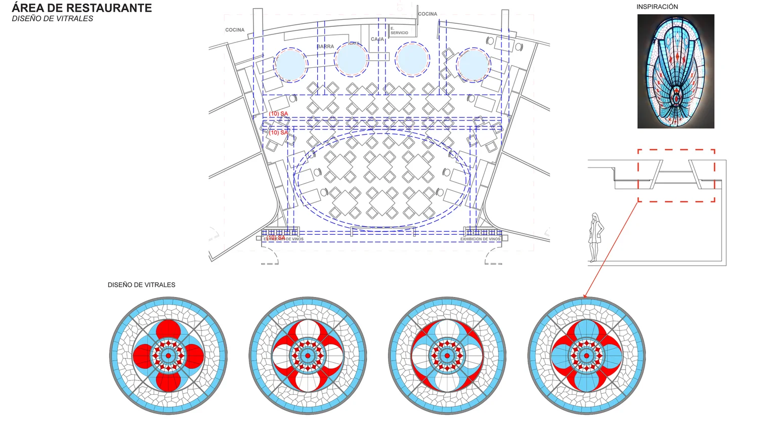 Schematic lighting study — phase two