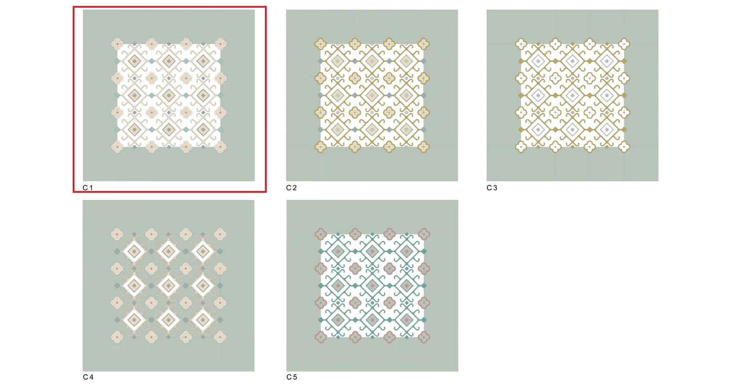 Infinito Tile — colour sample