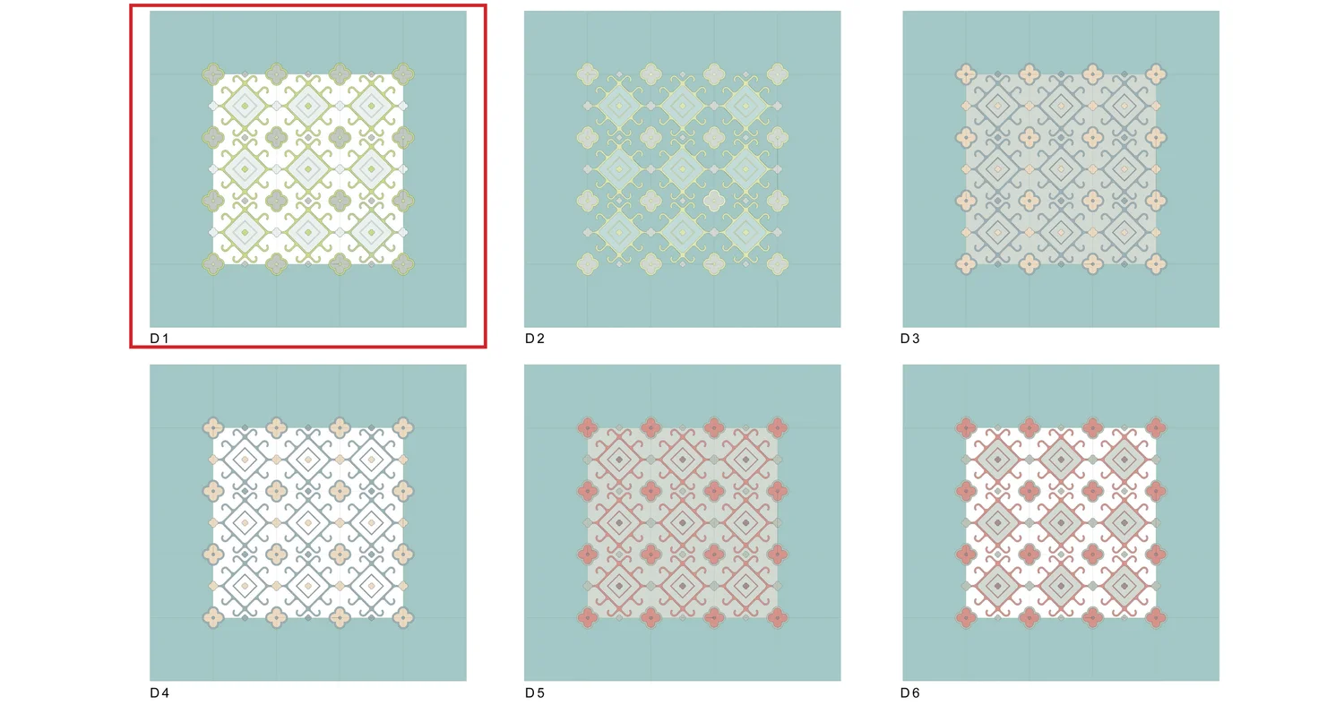 Infinito Tile — colour sample