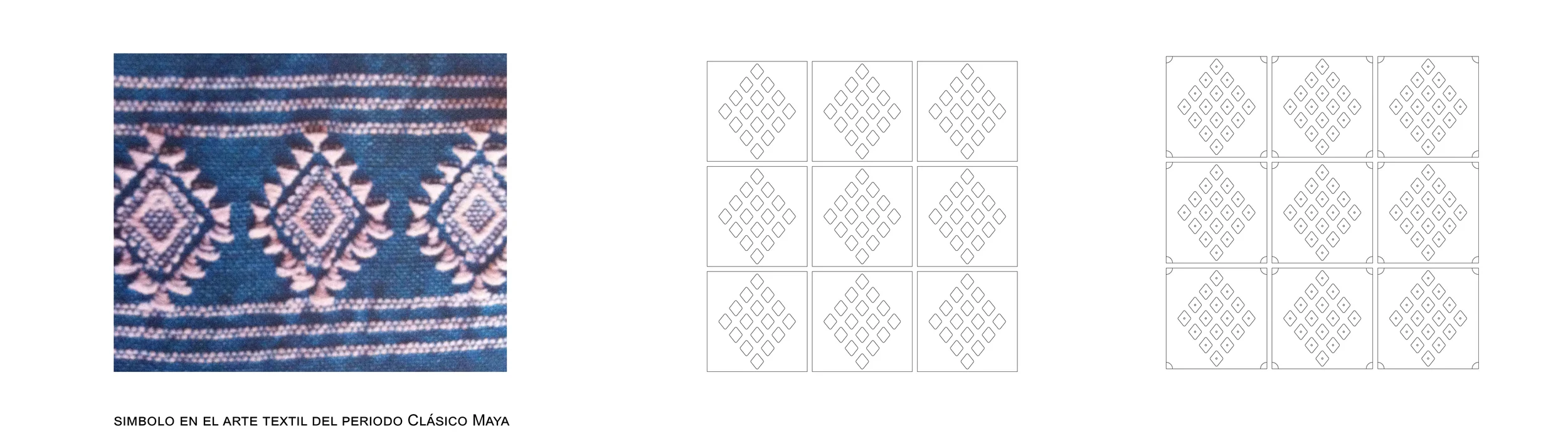 Lucero Tile — the Maya star motif rendered as a cement tile