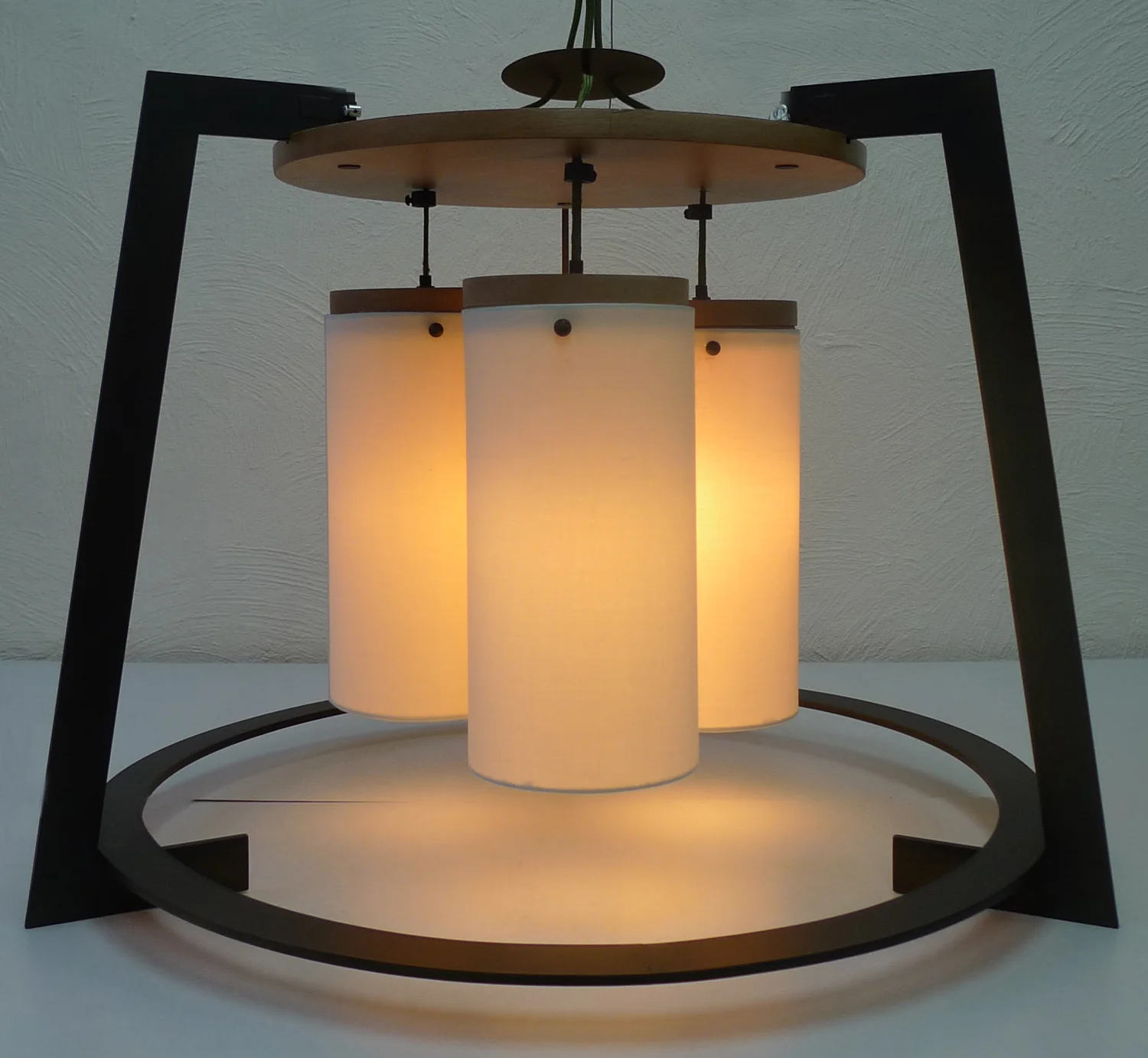 Lum — woven fabric shade