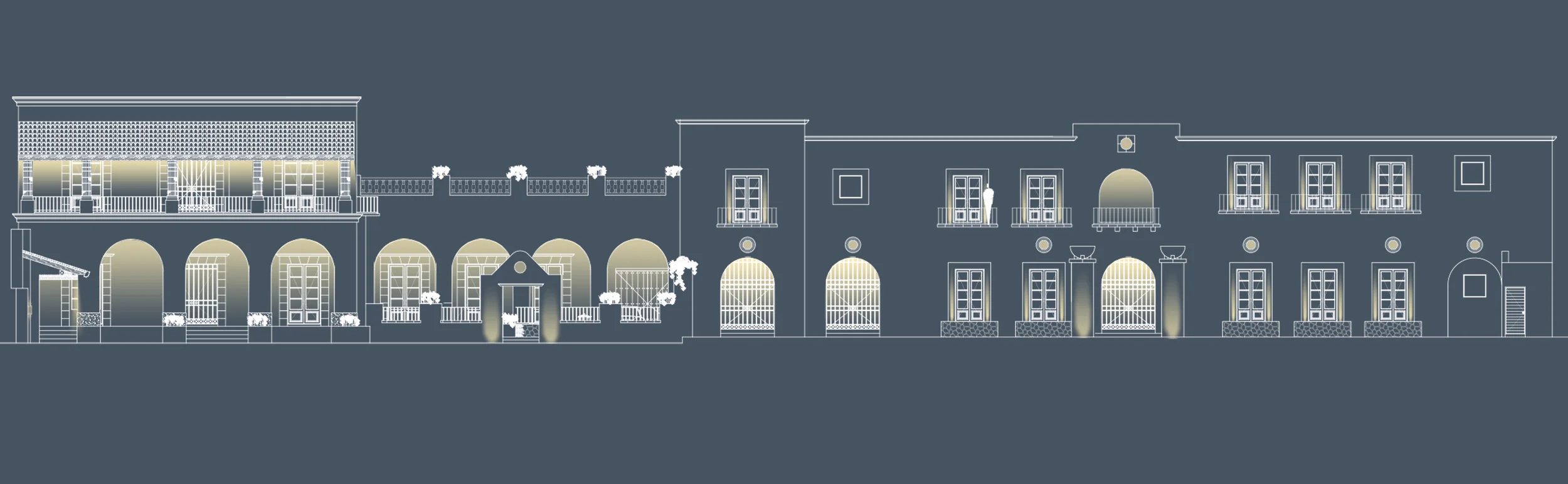 M Residences — restored colonial house in Coyoacán